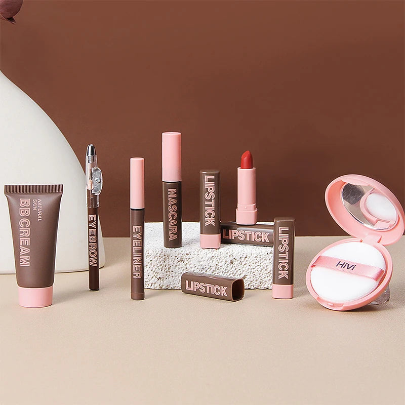 9-Piece Professional Full Face Makeup Gift Set - 6