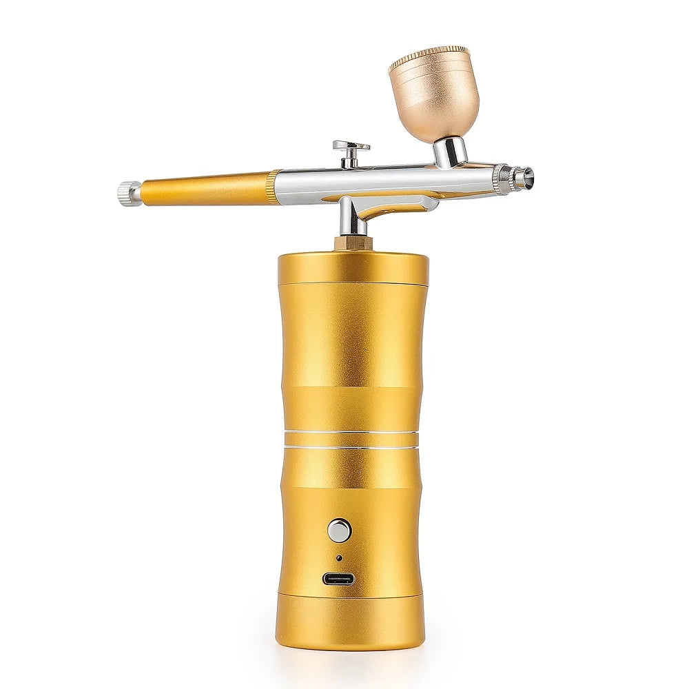 Portable Mini Airbrush Kit for Nail Art and Makeup - 45
