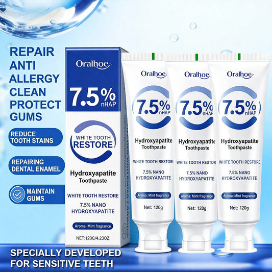 Hydroxyapatite Enamel Repair & Whitening Toothpaste