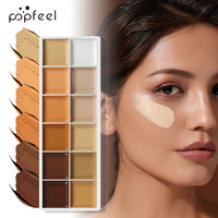 12-Color Professional Full Coverage Concealer Palette