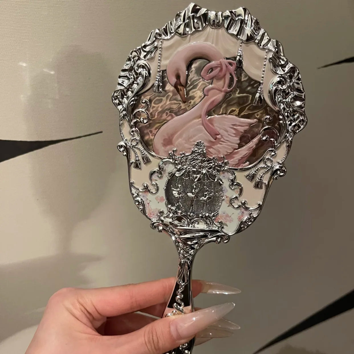 Enchanted Handheld Makeup Mirror for Precise Beauty - 12