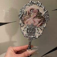 Enchanted Handheld Makeup Mirror for Precise Beauty