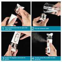 Portable Nano Facial Mist Sprayer for Instant Skin Hydration