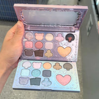 12-Color Neutral Eyeshadow Palette for Everyday Makeup