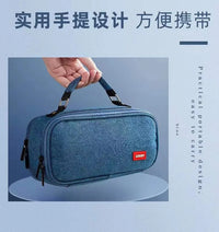 Large Capacity Triple-Layer Stationery and Organizer Pouch