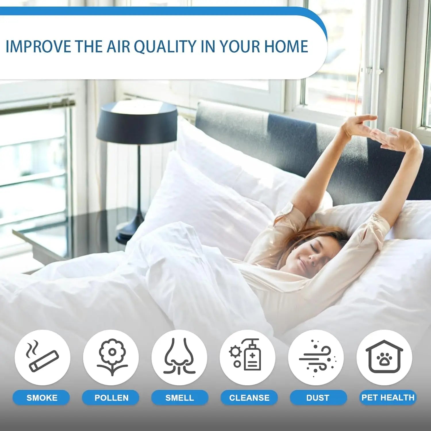 Water-Based Air Purifier and Essential Oil Aroma Diffuser - 6