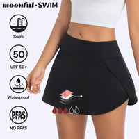 Leakproof Menstrual Period Swim Skirt