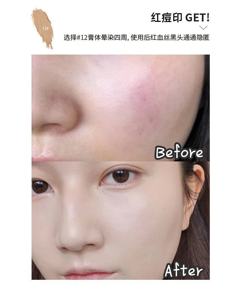 Full-Coverage Cream Concealer for Flawless Skin - 13
