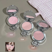 Long-Lasting Matte Pink Powder Blush for Natural Glow