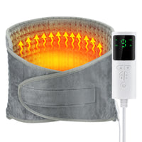Electric Heated Waist Wrap for Pain Relief and Warmth