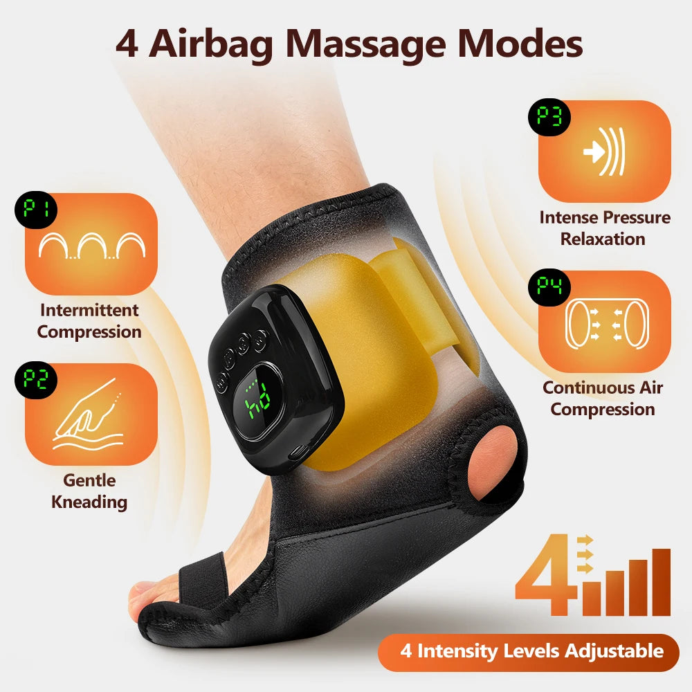 Heated Air Compression Foot and Ankle Massager - 38