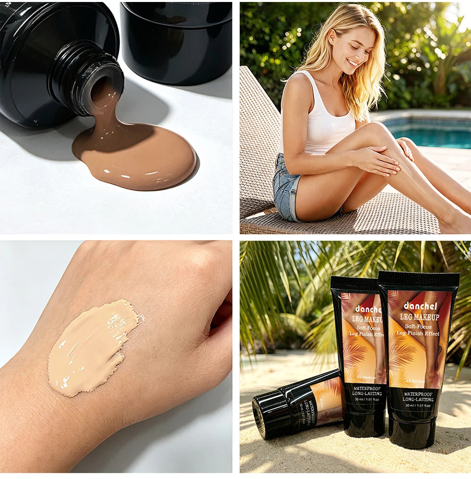 Waterproof Leg Foundation for Flawless Even Skin - 19