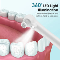 Rechargeable Electric Teeth Polisher and Whitening Kit