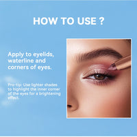 Creamy Eyeshadow Stick for Long-Lasting Shimmer
