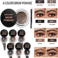 Waterproof Long-Lasting Eyebrow Pomade for Defined Brows