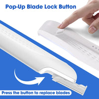 Sonic Rechargeable Facial Dermaplane Razor for Smooth Skin
