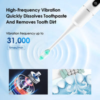 Electric Sonic Dental Calculus Remover & Teeth Whitening Kit