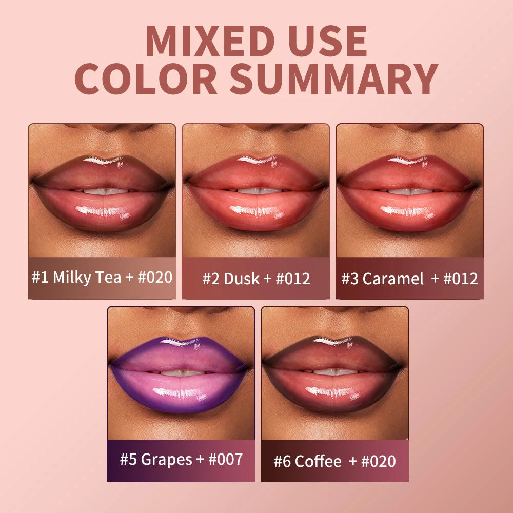 Hydrating Lip Liner and Gloss Combo Set - 5