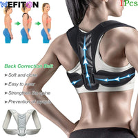 Adjustable Back Posture Corrector for Spine and Shoulder Alignment