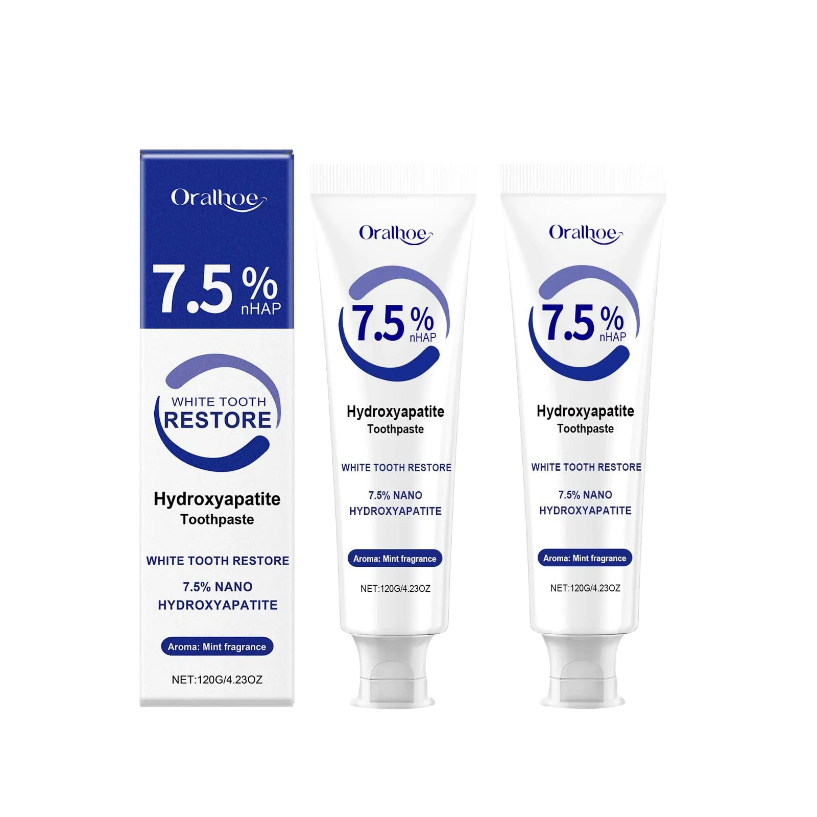 Hydroxyapatite Enamel Repair & Whitening Toothpaste - 12
