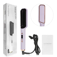 Professional Ceramic Hair Straightening Brush