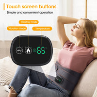 Heated Lumbar Massage Belt for Back Pain Relief