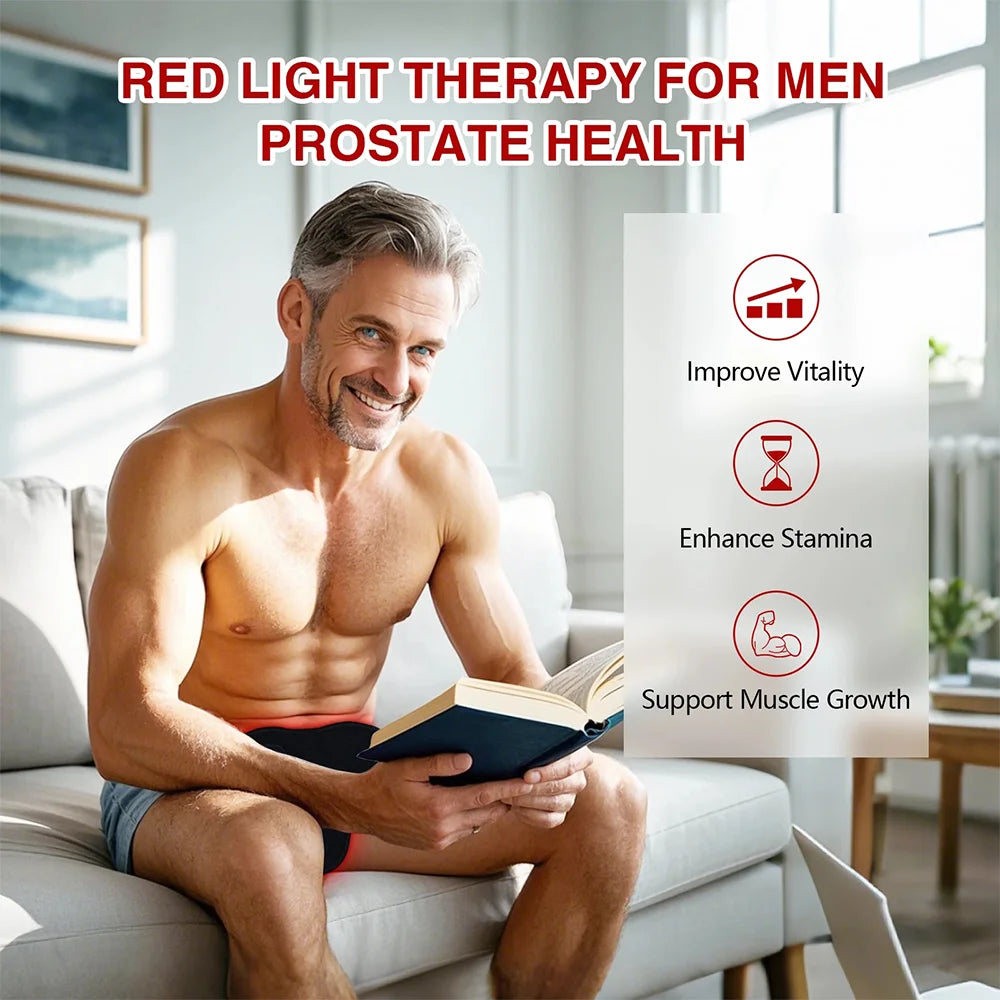 Infrared Red Light Therapy Wrap for Male Prostate Health - 2