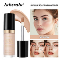 5-Color Waterproof Sculpting Concealer for Flawless Coverage