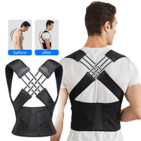 Adjustable Back Posture Corrector Support Brace
