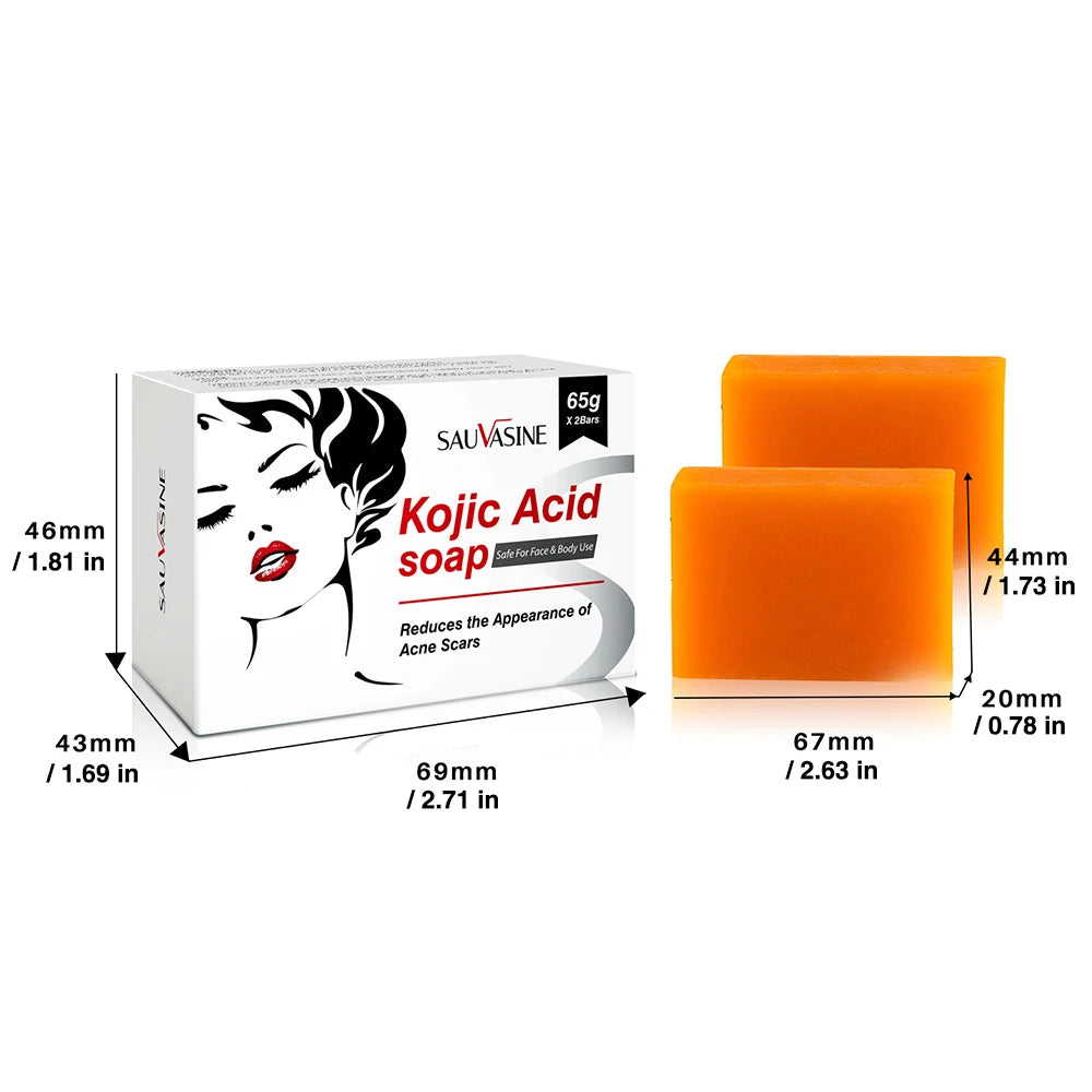 Brightening Kojic Acid Exfoliating Soap for Face and Body - 10