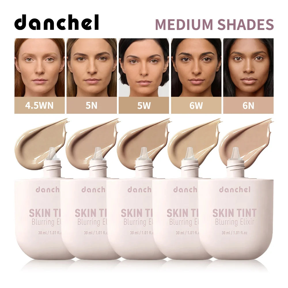 Liquid Skin Tint Foundation with Pore-Blurring Natural Finish - 1