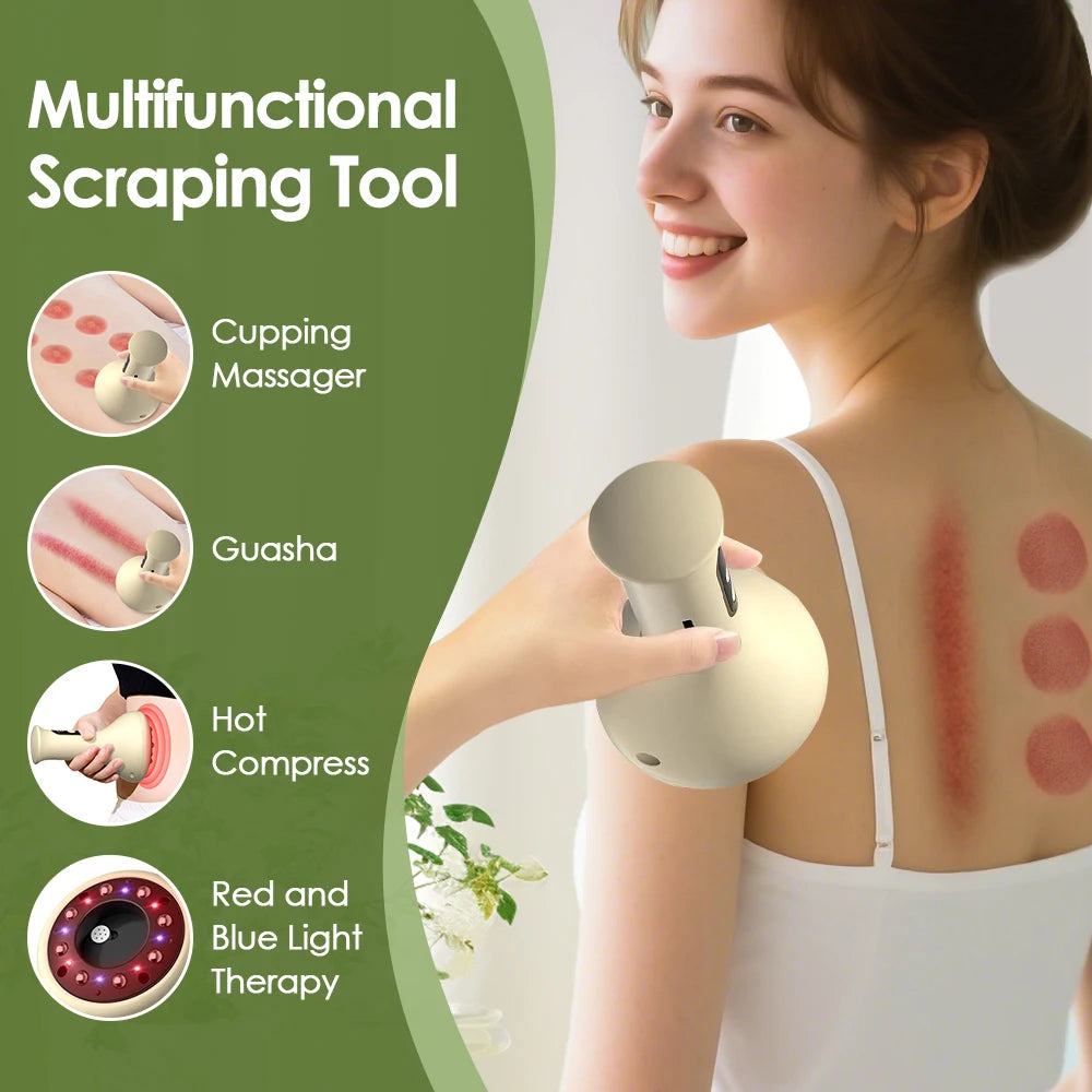Electric Cupping and Massage Therapy Tool for Muscle Relief - 17