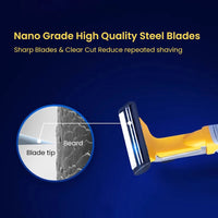 Double-Blade Precision Manual Shaving Razor for Men