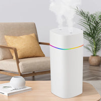 600ml Dual-Mist Portable Air Humidifier for Home and Car