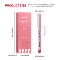 Long-Lasting Waterproof Matte Lip Liner Set