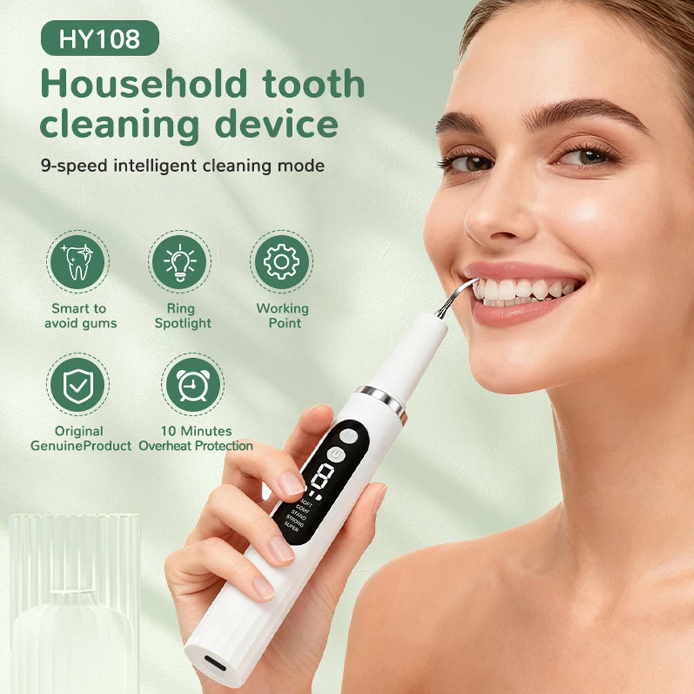 Ultrasonic Electric Teeth Tartar and Plaque Remover - 2