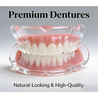 Realistic Natural-Look Cosmetic Dentures for Smile Restoration