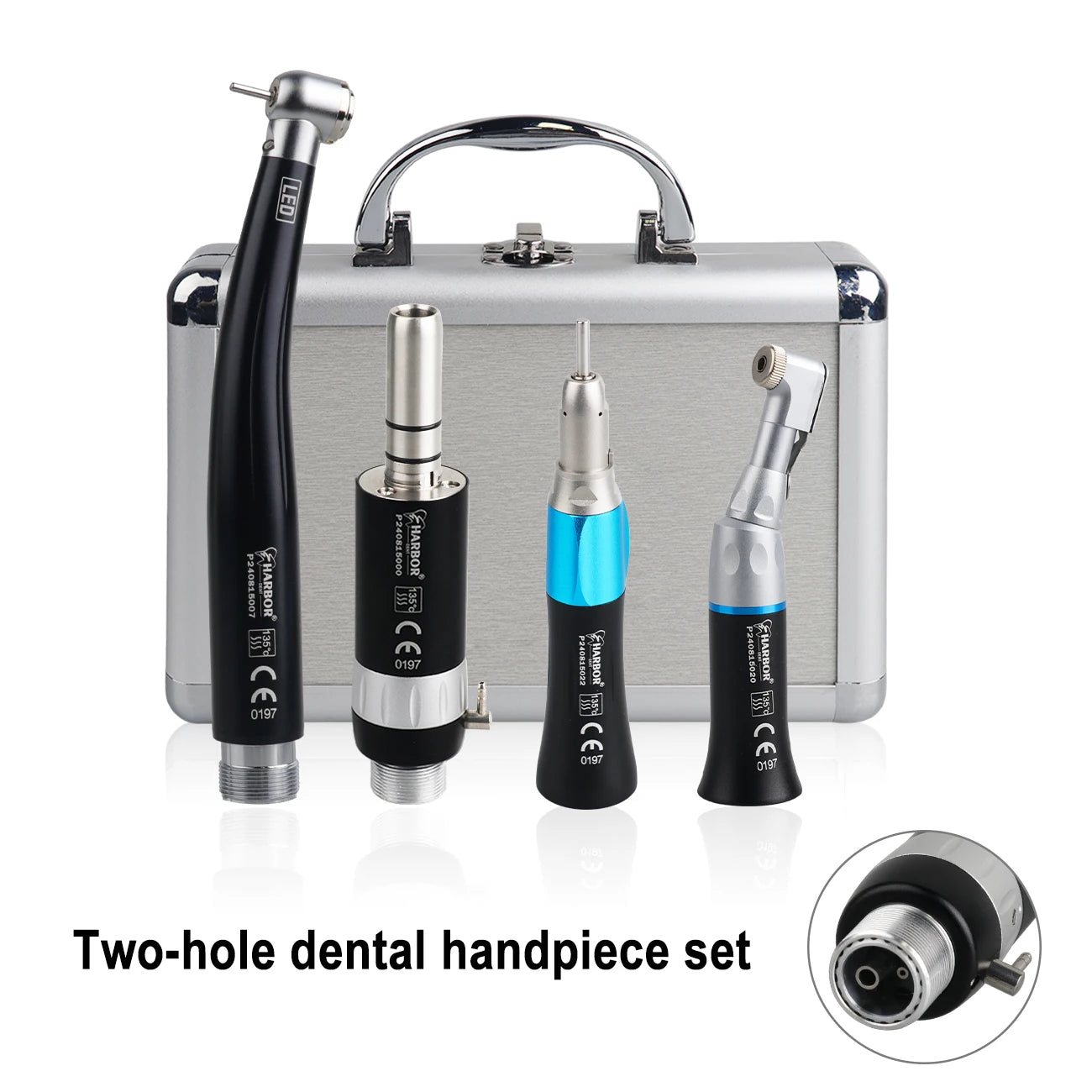 4-Piece Professional Dental Handpiece Kit - 33