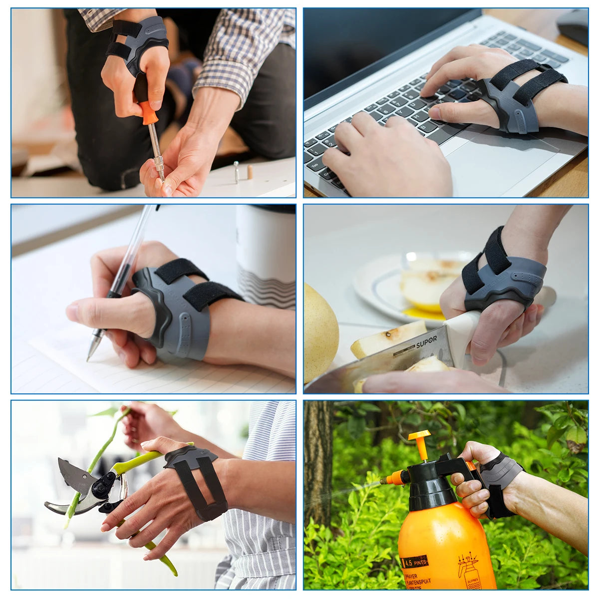 Adjustable CMC Thumb Support Brace for Arthritis and Joint Pain - 12