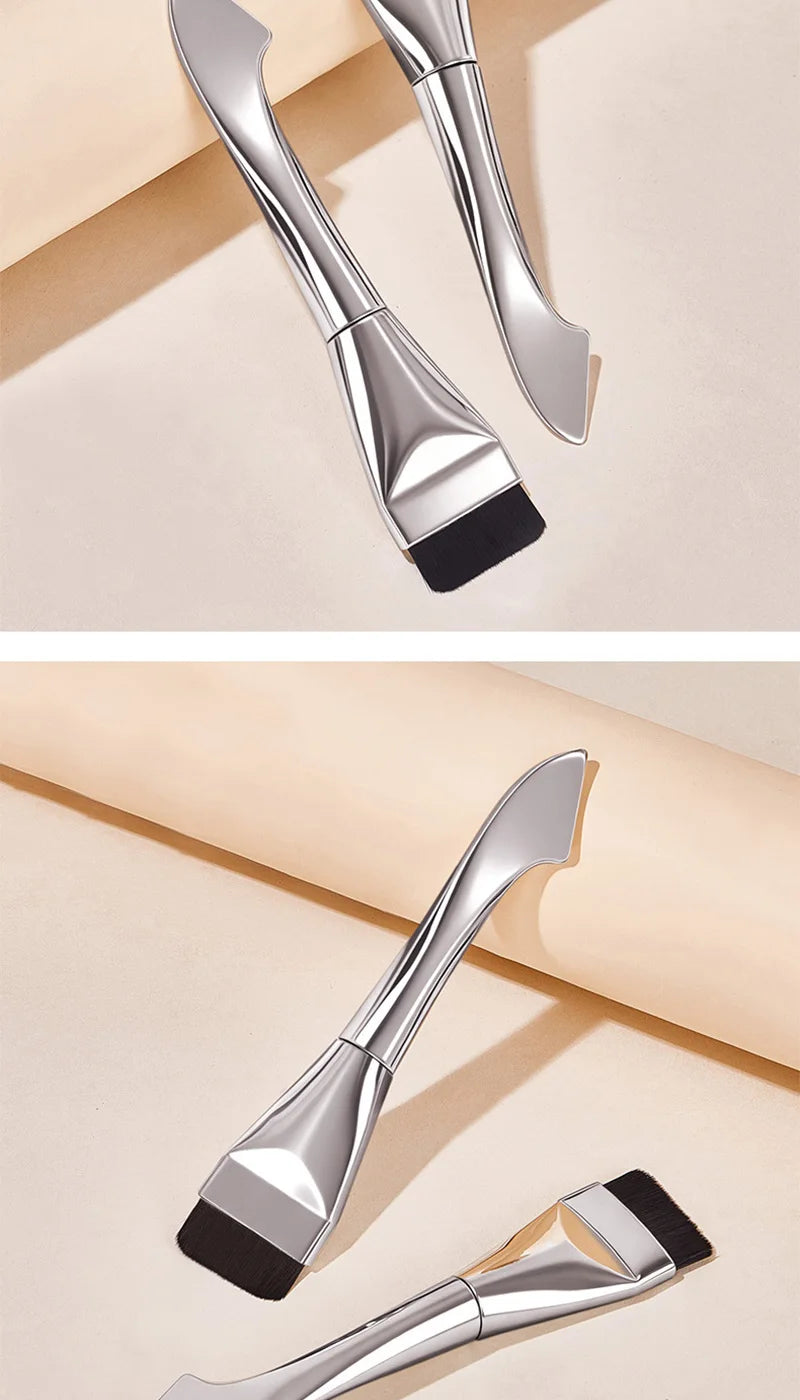 Dual-Ended Flawless Foundation Brush and Applicator - 18