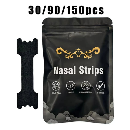 Breathable Anti-Snoring Nasal Strips for Better Sleep