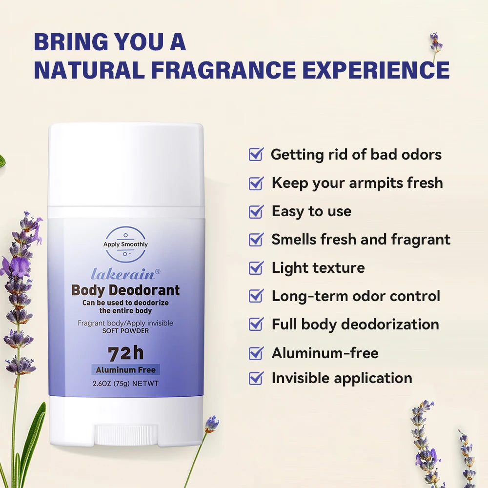 Long-Lasting Invisible Body Deodorant Stick - 2