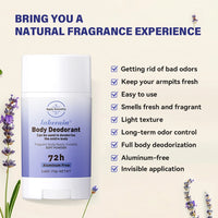 Long-Lasting Invisible Body Deodorant Stick