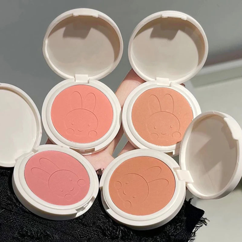 Matte Rabbit Face Blush Powder for Natural Makeup - 5