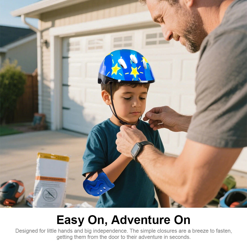Kids Protective Helmet and Safety Gear Set for Sports - 22