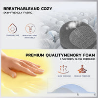3-in-1 Heated Electric Back Massage Support Pillow