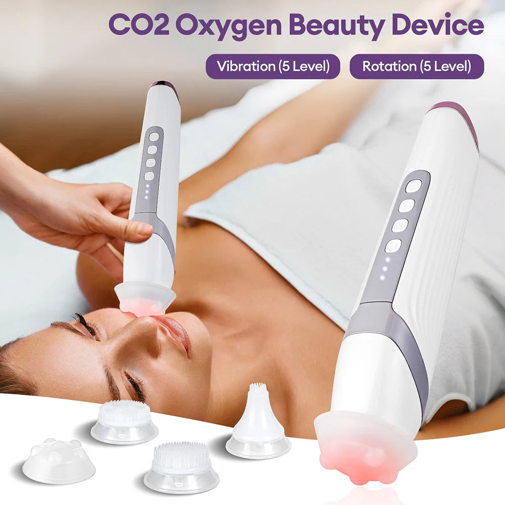 Portable CO2 Oxygen Bubble Facial Skin Care Device - 7