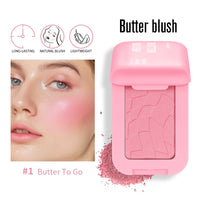 Long-Lasting Waterproof Cream Butter Blush for Natural Glow