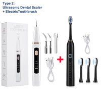 Complete Ultrasonic Dental Care & Teeth Whitening System