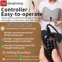 Red Light Heating Chest Massager for Pain Relief